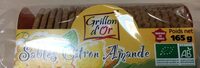 Sablés Citron Amande