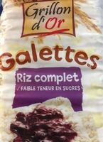 Galette Fine Au Riz Complet