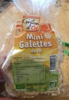 Mini Galettes de riz