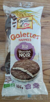 Galettes de riz chocolat noir
