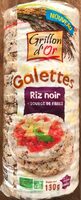 Galettes de riz noir