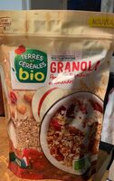 Granola pommes framboises amandes