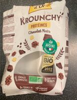 Krounchy protéines chocolat noir