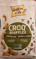 Croq' Souffles Lentille Graines De Courge