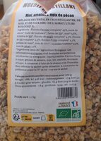 Muesli croustillant miel amandes noix de Pécan