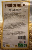Muesli Croustillant noix de Pécan et miel