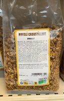 Muesli croustillant chocolat