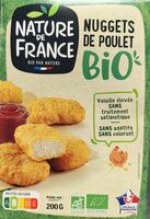 Nuggets de poulet bio