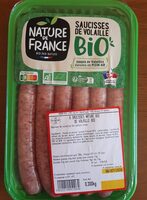 Saucisses de volaille bio