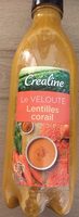 Velouté lentilles corail