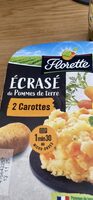 L'écrasé pommes de terre aux 2 carottes