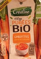 Mes purées bio carottes