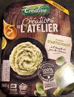 Purée d'artichaut à l'aneth et jus de citron