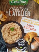 Écrasé de pommes de terre cèpes et girolles