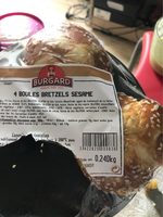 Bretzels boules sesame