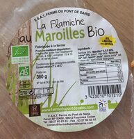 La flamiche au maroilles bio