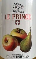 Thomas le prince pur jus pomme poire bio