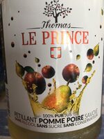 Petillant pomme poire