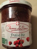 Confiture extra fraise bio