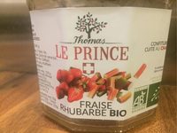 Confiture fraise et rhubarbe