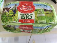 Beurre moulé bio doux