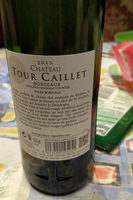 Chateau tour caillet 2015