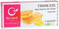 Financiers aux Écorces de Citron