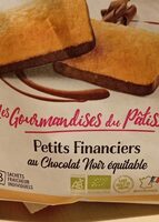 Petits financiers au chocolat noir équitable
