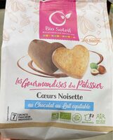 Cœur noisette au chocolat au lait