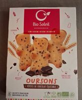 Oursons pépites de chocolat équitable