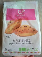 Madeleines pépites de chocolat équitable