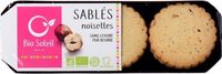 Sablés noisettes sans levure pur beurre
