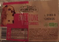 Panettone aux cranberries