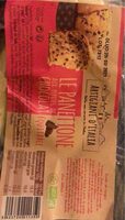 Panettone aux pepites de chocolat