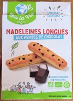 Madeleines longues aux pépites de chocolat