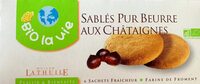 Sablés Pur Beurre Aux Châtaignes