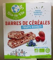 Barres Bio Fruits Rouges