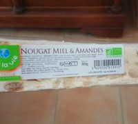 Nougat miel & amandes