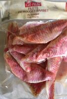 Filet de rouget barbet du senegal avec peau-crus surgelés