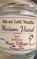 Riz au lait vanille