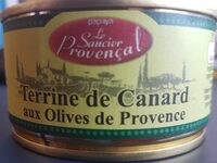 Terrine de canard aux olives de Provence