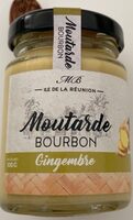 Moutarde bourbon gingembre