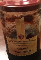 Confiture 4 fruits rouges