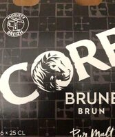 Bière. Brune