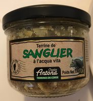 Terrine de sanglier à l'acqua vita