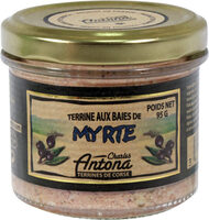 Terrine aux baies de myrtes