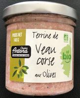 Terrine de veau corse aux olives