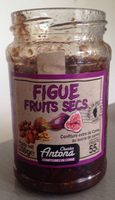 Confiture figue fruits secs