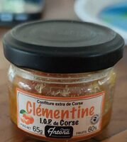 Confiture extra de Corse a la clémentine