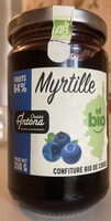 Confiture extra bio de myrtilles